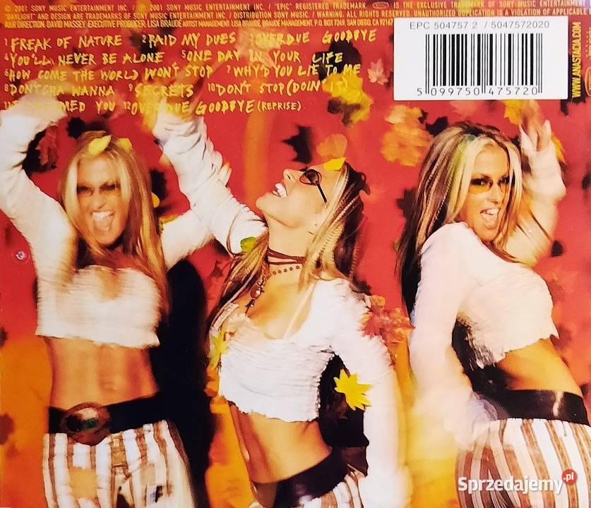 CD Nowa Album CD ANASTACIA Album Freak Of Nature Drawsko Pomorskie