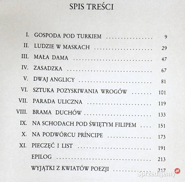 Kapitan Alatriste Arturo PrezReverte twarda Chełm