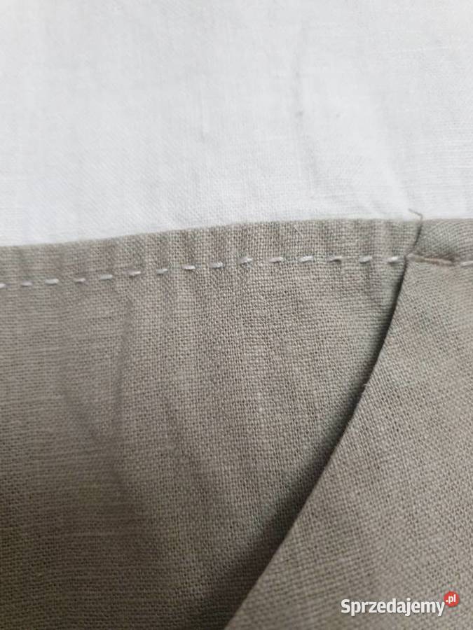 Sukienka letnia szmizjerka M krem khaki len Radom