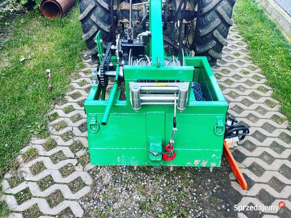 Mała wyciągarka leśna do mini ciagnika Olkusz