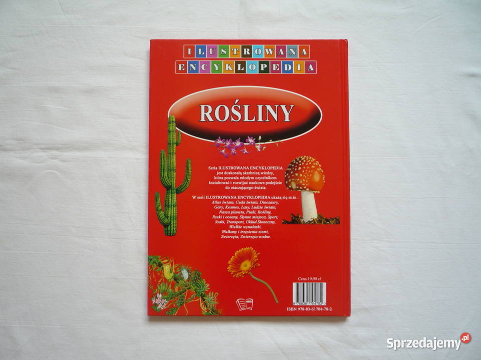 NOWA Ilustrowana encyklopedia Rośliny Książka Kultura i Rozrywka Szczecin sprzedam
