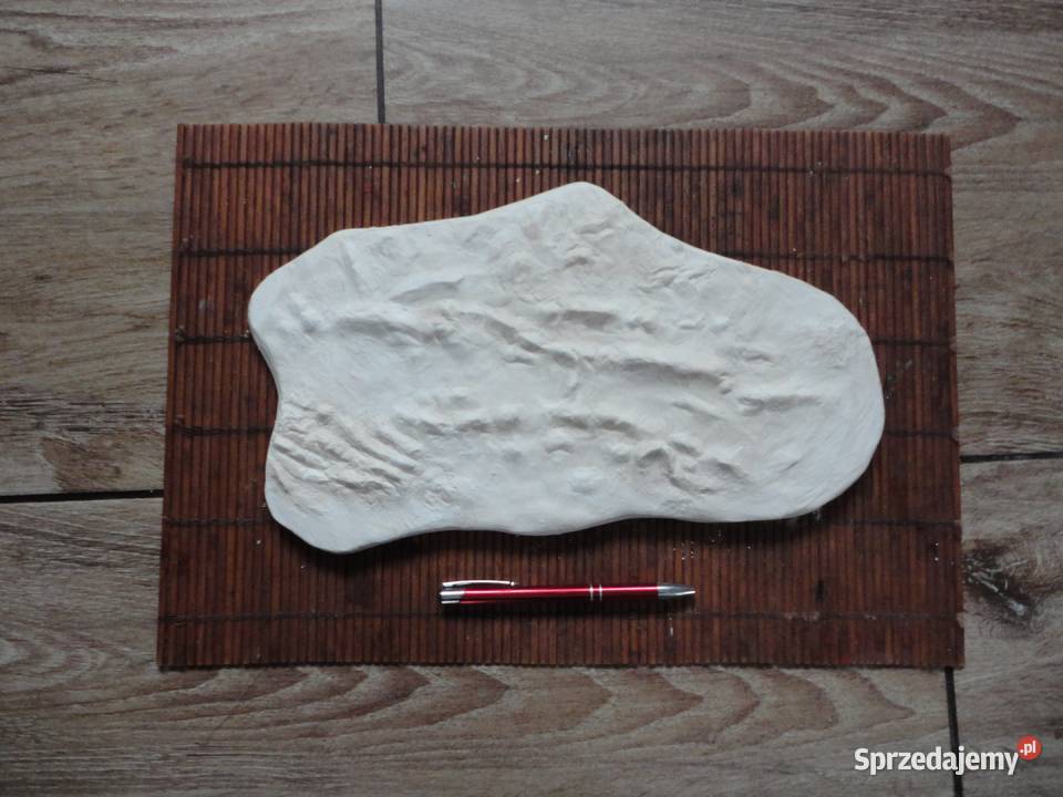 Mapa plastyczna gór świetokrzyskich Modelarstwo Piekoszów