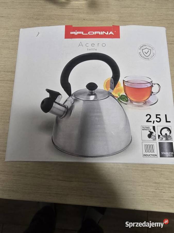 Czajnik stalowy Florina Acero 25l Czarna Woda