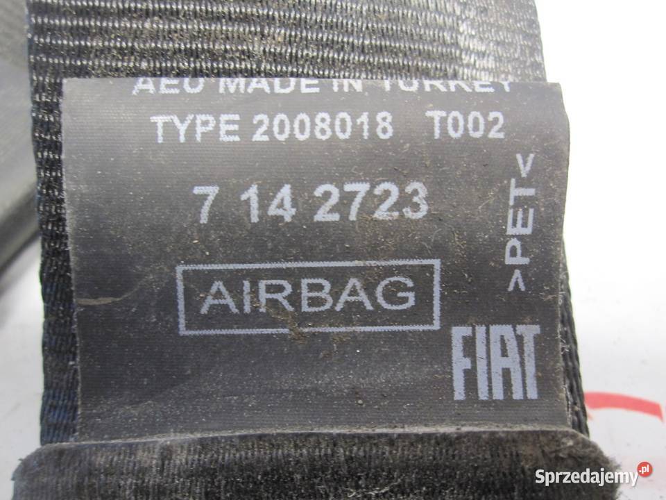 FIAT DOBLO II LIFT 17r pas bezpieczeństwa prawy Kielce