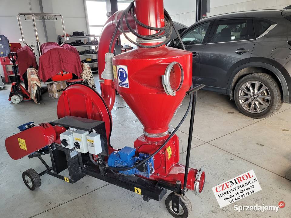 Przenośnik pneumatyczny ssąco tłoczący 11kW Jarosław