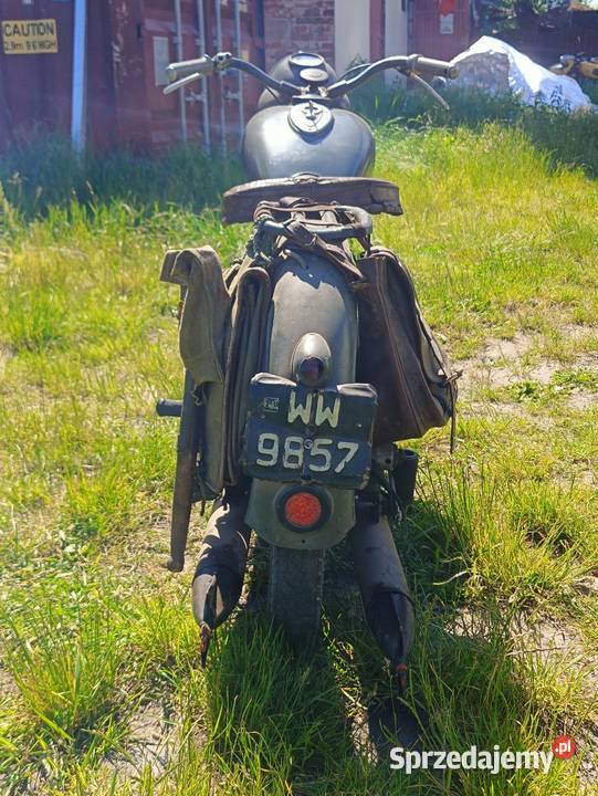 Jawa Perak 250 1952 z ciekawą historią Kanie