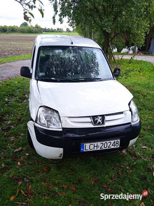 Peugrot Partner 2009 uszkodzona karoseria reszta lubelskie Wólka Kańska-Kolonia sprzedam