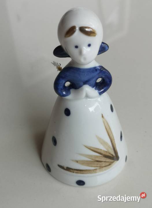 Porcelanowa figurka dzwonek vintage Holandia kujawsko-pomorskie Toruń