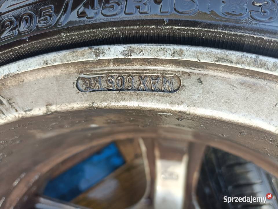 Sprzedam kola aluminiowe 16 41143 sprzedam