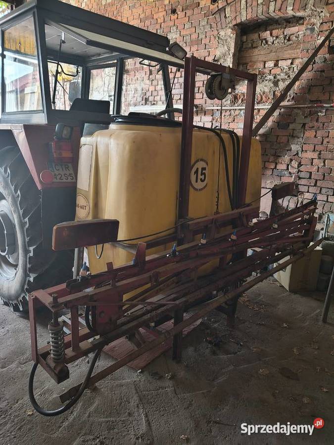 Opryskiwacz JarMet 600l 12mb kujawsko-pomorskie Wielka Nieszawka