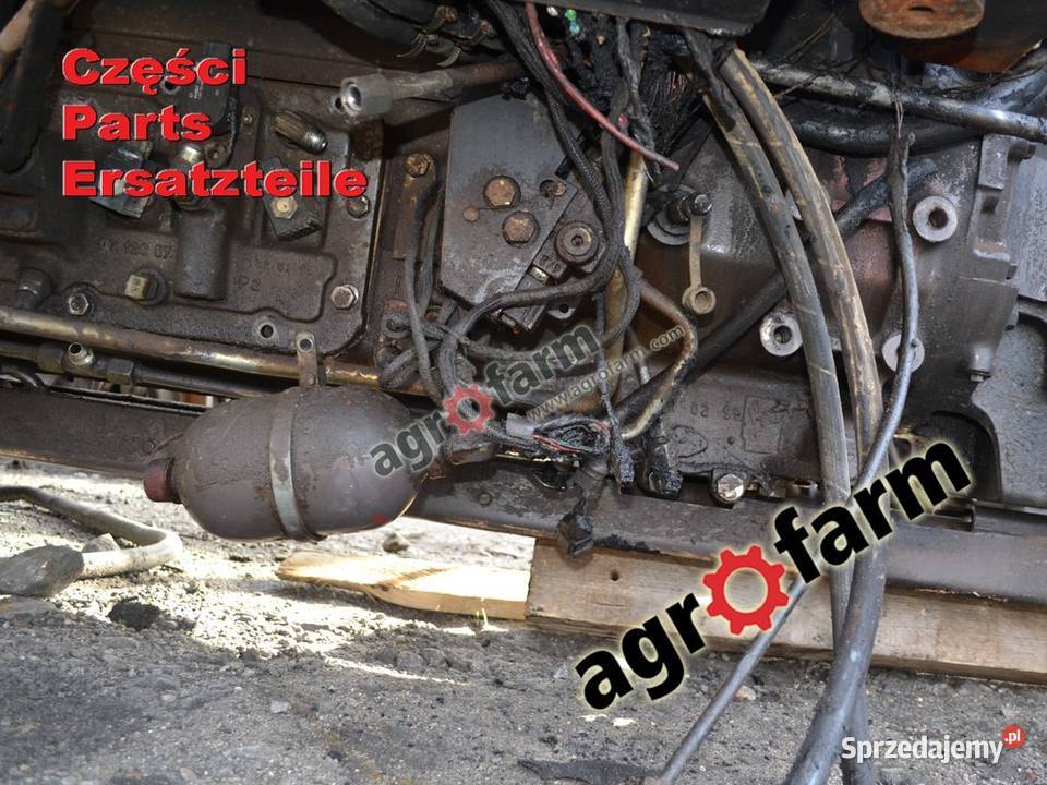 Massey Ferguson 6130 części skrzynia biegów oś Byków