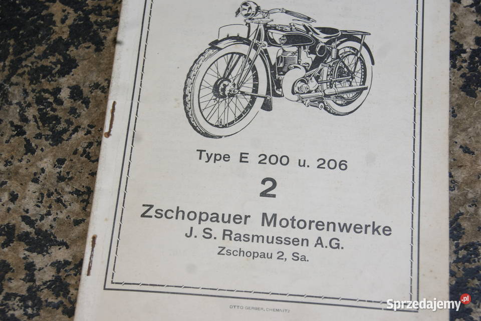 DKW E200 DKW 206 KATALOG CZĘŚĆI sprzedam