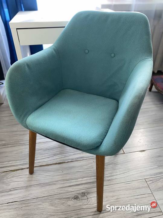 krzesło tapicerowane Emilia morskie black red Fotele Kraków sprzedam