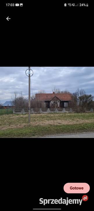 Dom drewniany betonowe Sprzedaż Witkowice