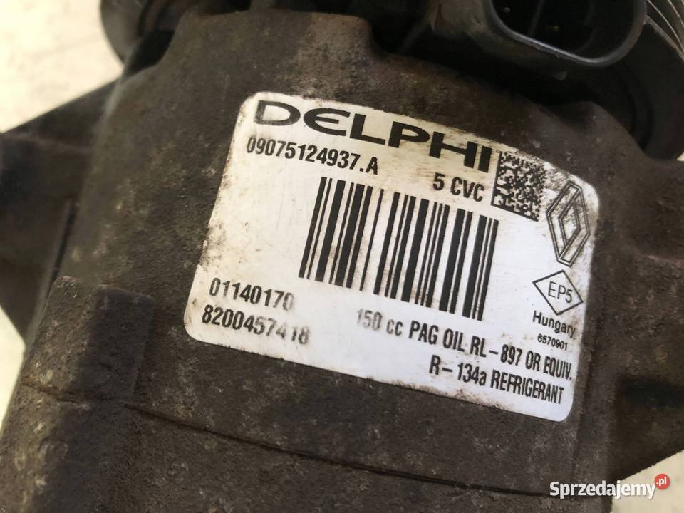 Renault Grand Scenic II 05r 20 16v 135 Sprężarka Pozostałe świętokrzyskie Skarżysko-Kamienna