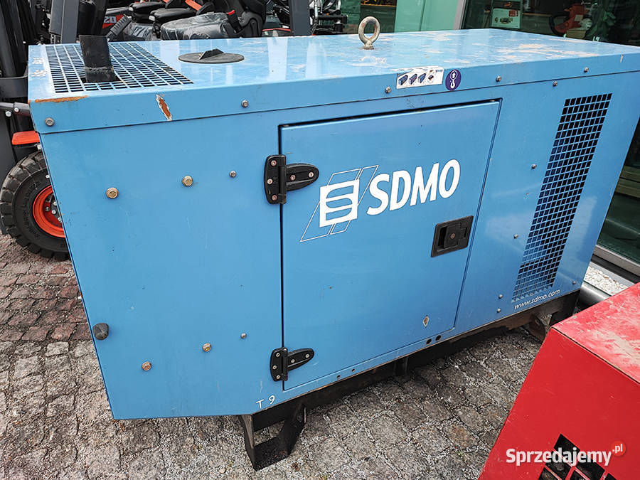 agregat prądotwórczy SDMO T9 86 kVA 8 kW 2014 małopolskie Kęty