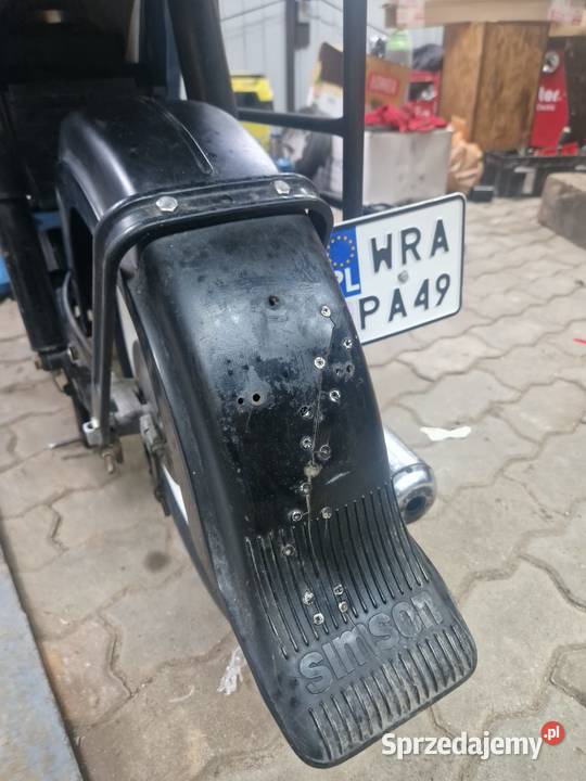 simson sr50 zarejestrowany 4biegowy dwusuwowy świętokrzyskie Kielce