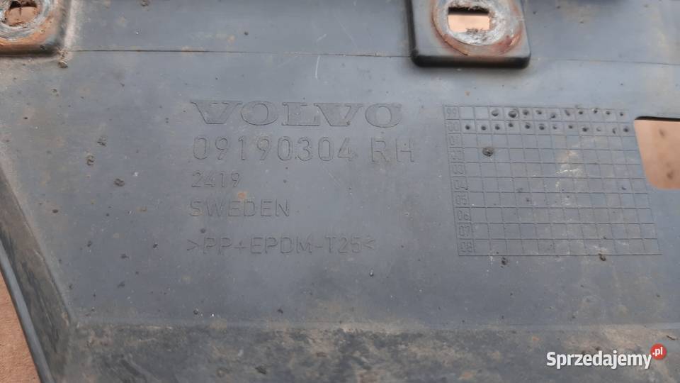 ślizg zderzaka przedniego prawy lewy Volvo V70 Dębno