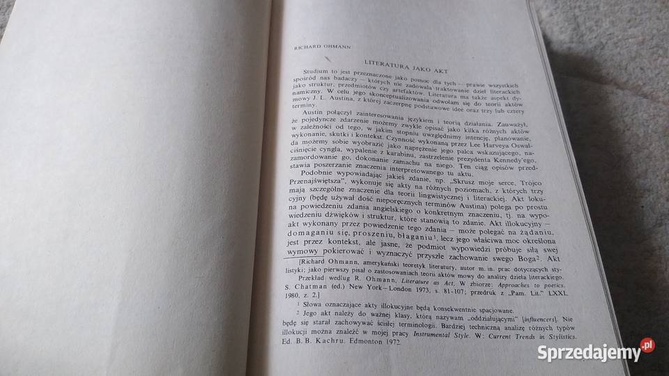 Studia z teorii literatury archiwum przekładów 2 pomorskie Gdańsk