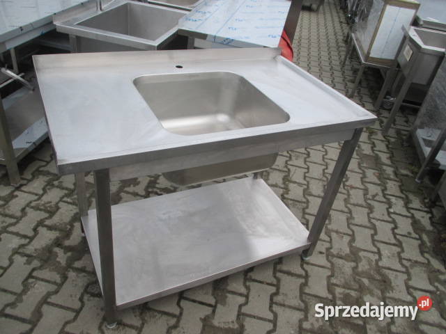 Zlew Gastronomiczny 1 Komorowy Z Półką 1207085 Gastronomia Ostrów Wielkopolski