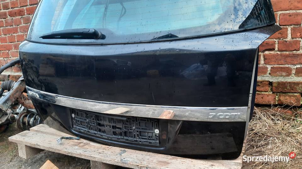 klapa bagażnika kompletna opel astra h III kombi osobowe Klapy bagażnika Dębno sprzedam