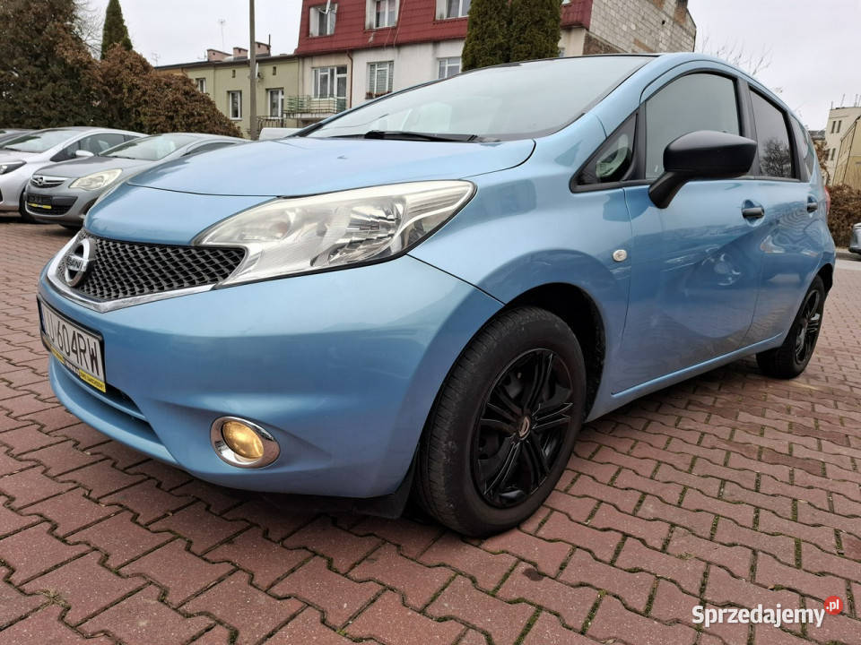 Nissan Note 12 Benzyna Gaz Zarejestrowany w manualna
