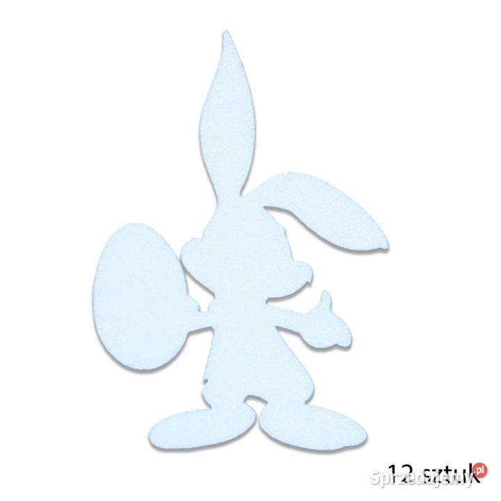 Styropianowe zajączki MIX wzorów Dekoracje DIY Dębna