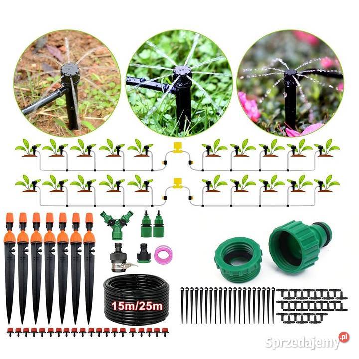 Zestaw do nawadniania kropelkowego system Zamość