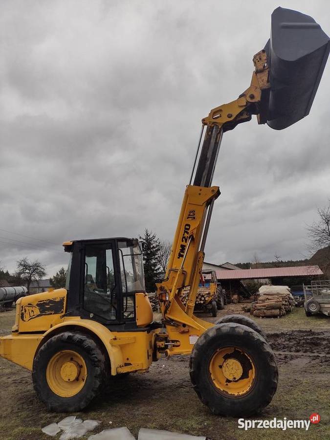 Ładowarka teleskopowa przegubowa JCB TM270 Rok produkcji 2001 Słowiki Stare