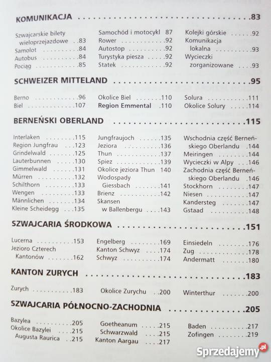 Szwajcaria i Liechtenstein Praktyczny Ząbki