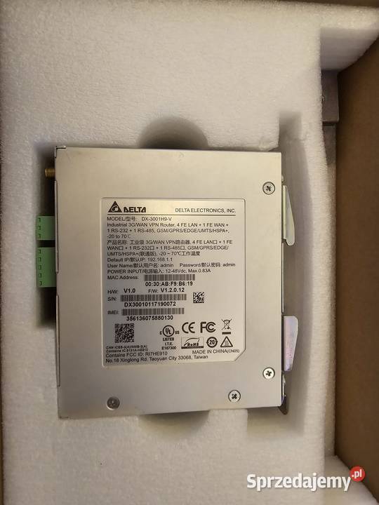 Router VPN DX3001H9V sprzedam