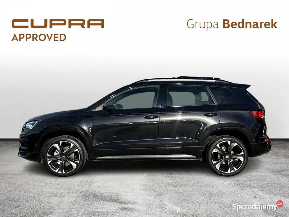 Cupra Ateca Bezwypadkowy Salon Polska Serwis ASO asystent pasa ruchu Łódź sprzedam