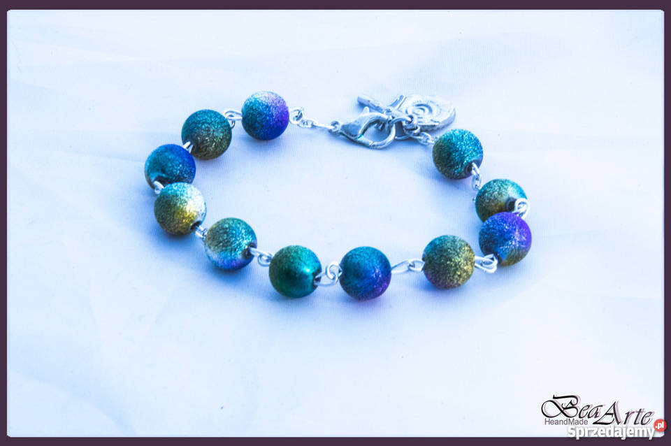 Różaniec dziesiątka bransoletka wielolokolorowa Pozostałe Łysa Góra sprzedam