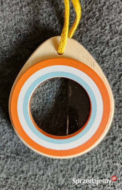 Kompas lupa osadzone w drewnie łódzkie Łódź