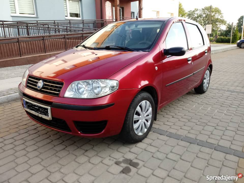 Fiat Punto II Lift City B G 2004 Zarejestrowany w Polsce mazowieckie Radom sprzedam