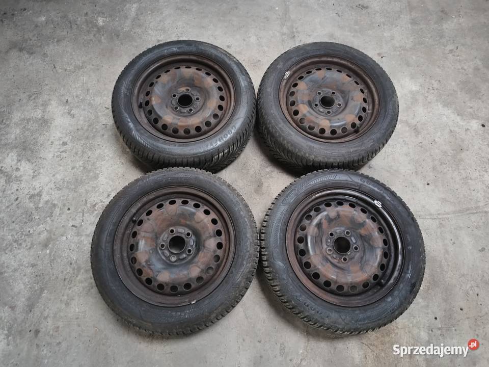 Koła zimowe wielosezonowe 5x108 Goodyear 2021r Opony i felgi wielkopolskie Witkowo