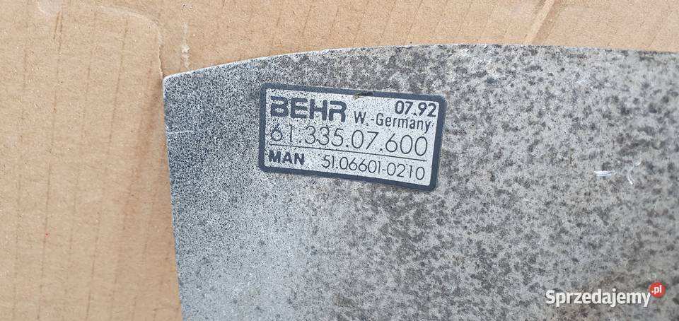 WENTYLATOR VISCO MAN FI 720MM 51066010210 Bieleń