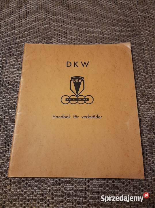 Instrukcja warsztatowa DKW Auto Union 1933-1945
