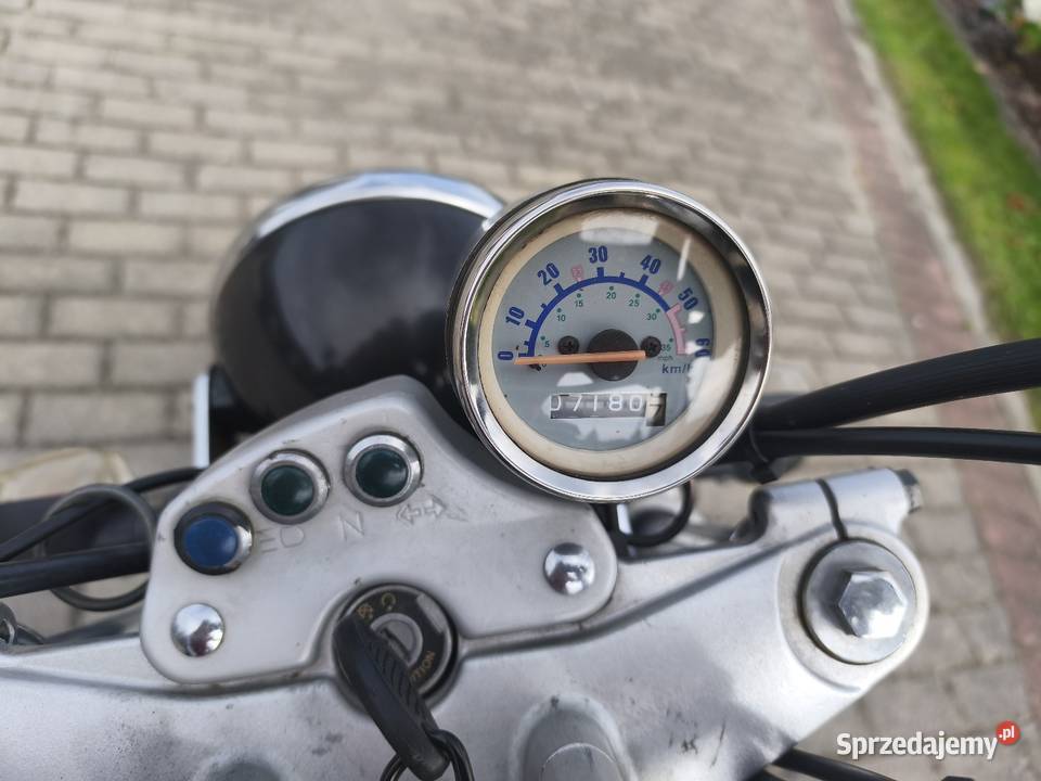 Motorower Sky team zarejestrowany Mierzeszyn