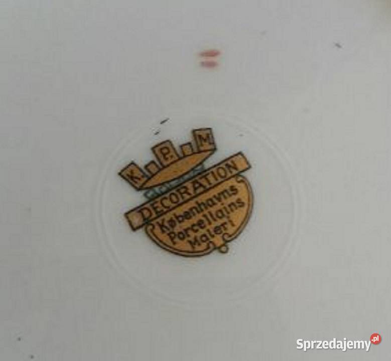 KPM KOBENHAVNS MALERI 5 TalerzyDania 192030 pomorskie Gdańsk sprzedam