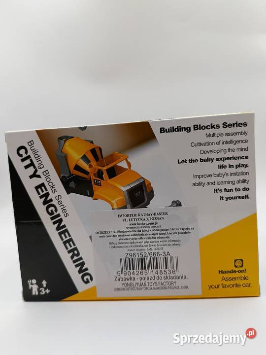 Klocki konstrukcyjne betoniarka City Engineering Gdynia