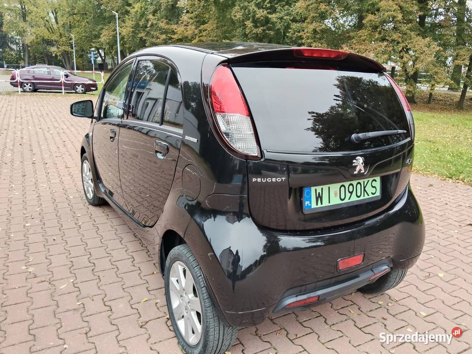Peugeot iOn 2017 65 000 Webasto F VAT 23 czarny mazowieckie Falenty sprzedam