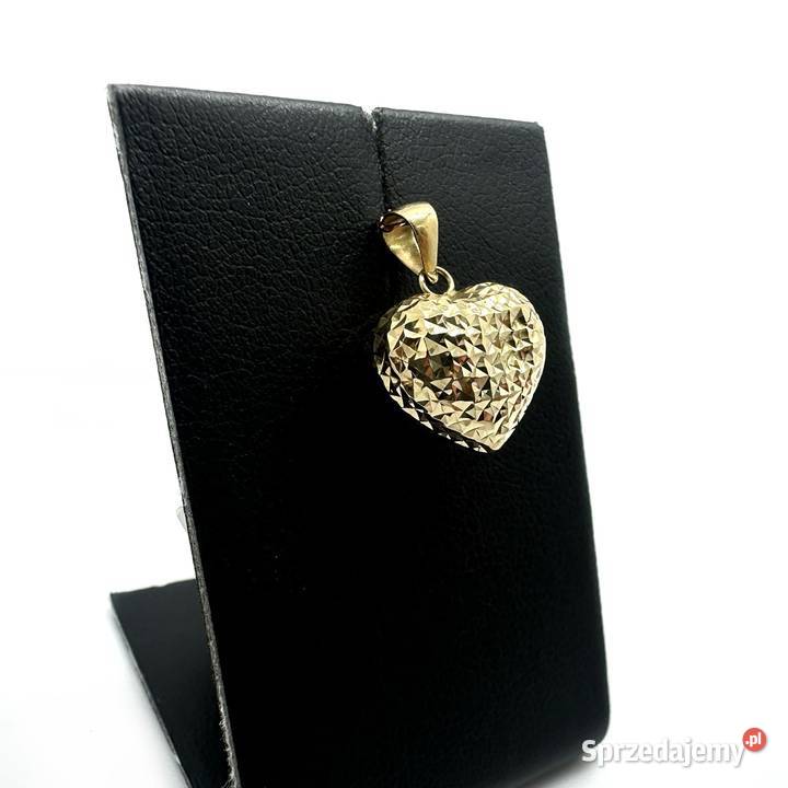 Złota Zawieszka Próby 585 061g Serce Elbląg