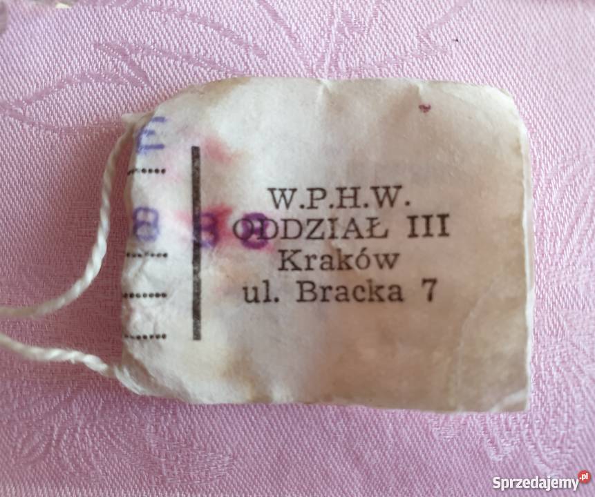 Długi naszyjnik z kryształków Kraków sprzedam