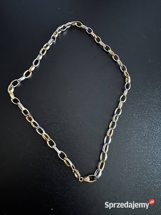 Złoty łańcuszek p585 1914g złoto łódzkie Łódź