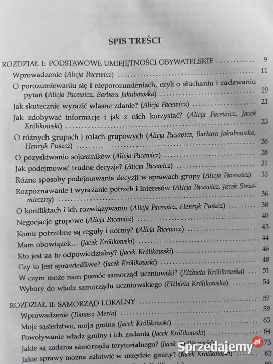 Wychowanie obywatelskie unikaty egzemplarz tradycyjny podręcznik sprzedam