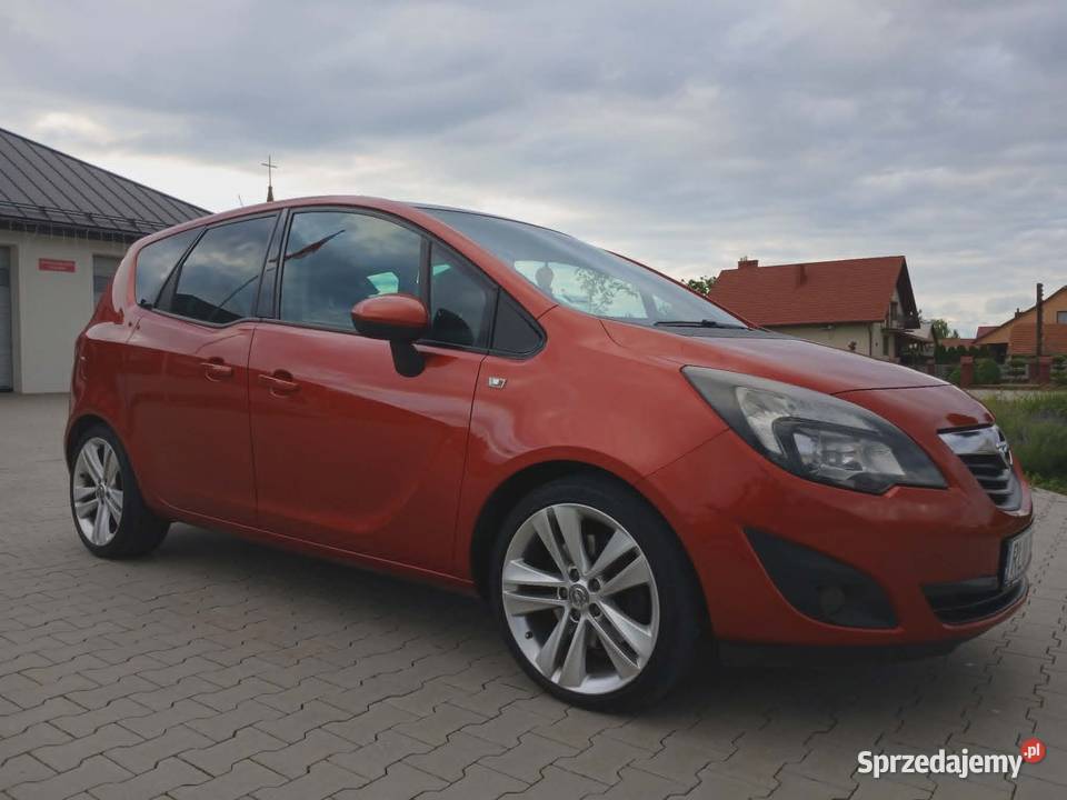 Opel Meriva 14GAZ 2011 Mega Wyposażenie Manualna Przeworsk