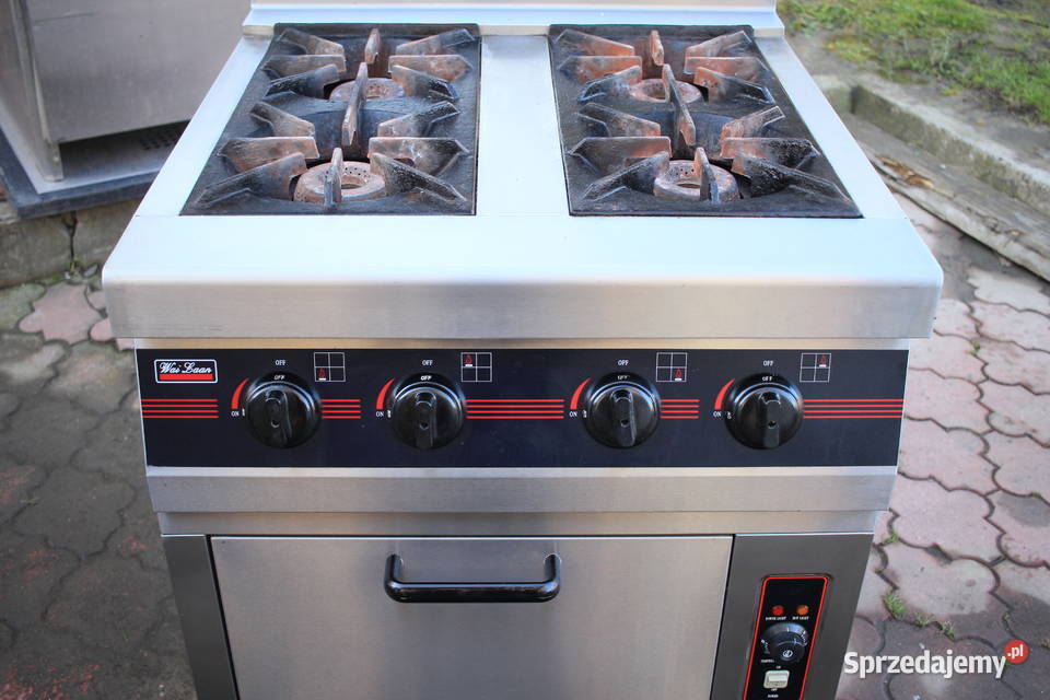 Profesjonalna kuchnia gazowa 4palnikowa 152 kW Pszczyna