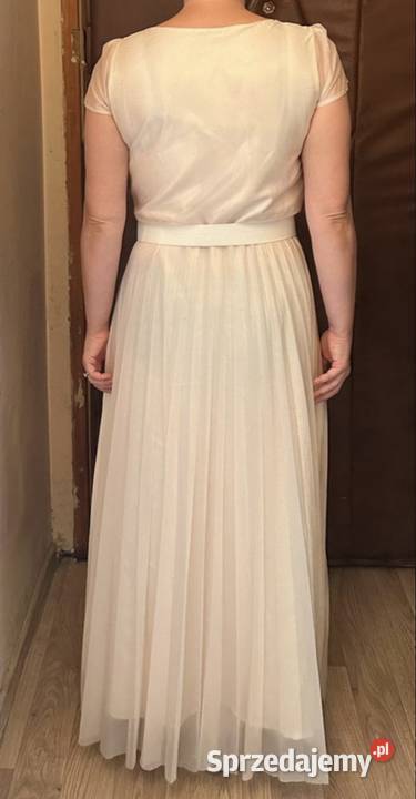 Piękna suknia ubrana raz do ślubu cywilnego Grudziądz
