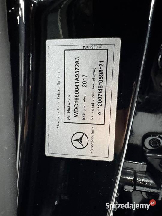 MercedesBenz GLE 250 D 4Matic AMG bezwypadkowy ogranicznik prędkości Bielsko-Biała